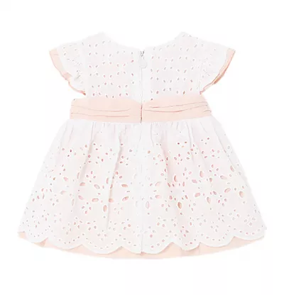 Rochie perforata Better Cotton - Mayoral  12 luni (80 cm)