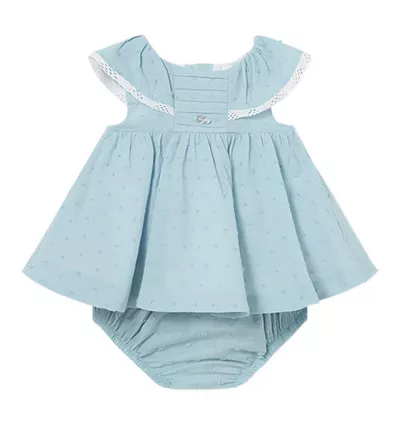 Rochie plumeti - bleu - Mayoral   