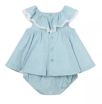 Rochie plumeti - bleu - Mayoral   