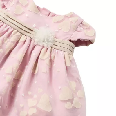 Rochie roz ceremonie Inimioare bej -  - Mayoral 18 luni