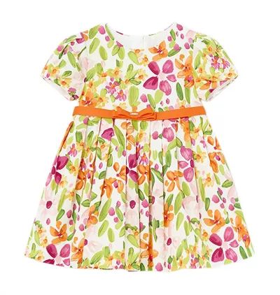 Rochie BUMBAC, imprimeu flori - Mayoral