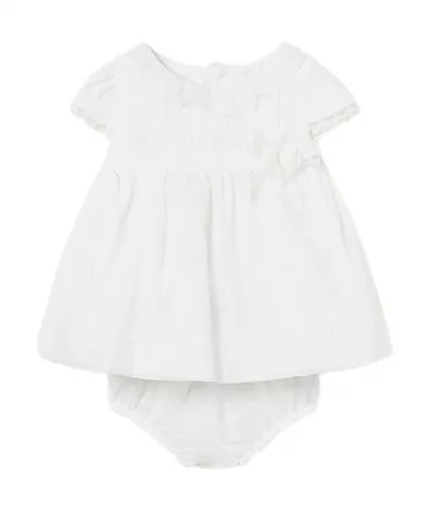 Rochie sifon - alb - Mayoral   