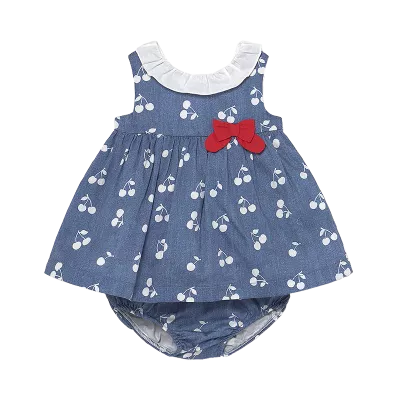 Rochie cu chilotei - indigo - Mayoral  2-4 luni