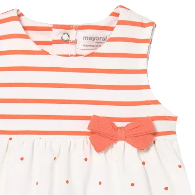 Rochie cu imprimeu - portocale - Mayoral
