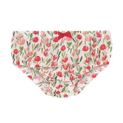 Rochie imprimeu - maci + chilotei - Mayoral 12 luni