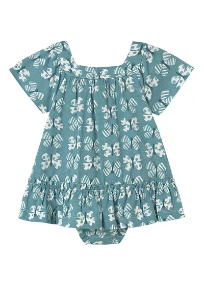 Rochita + chilotei - fluturi - Mayoral 18 luni