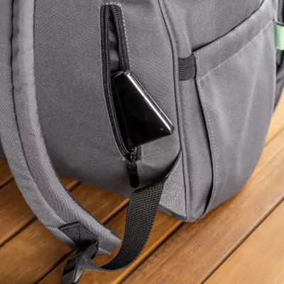 Rucsac multifunctional cu aleza pentru schimbat scutecul bebelusului, din plastic reciclat, Reer Growing Backpack 84221