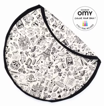 Sac depozitare jucarii "Color my bag"