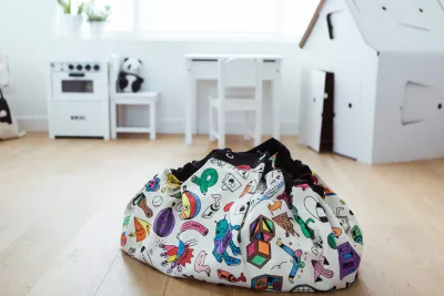 Sac depozitare jucarii "Color my bag"
