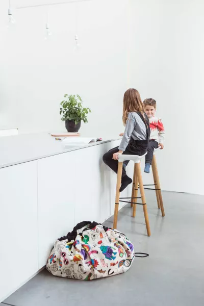 Sac depozitare jucarii "Color my bag"