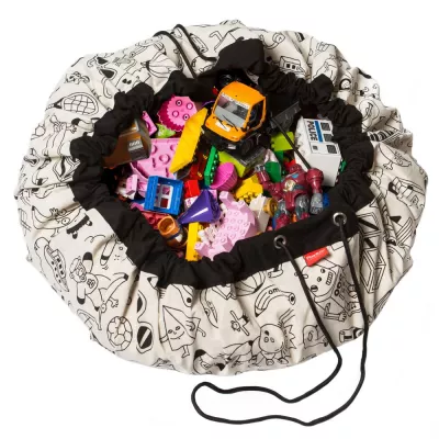 Sac depozitare jucarii "Color my bag"