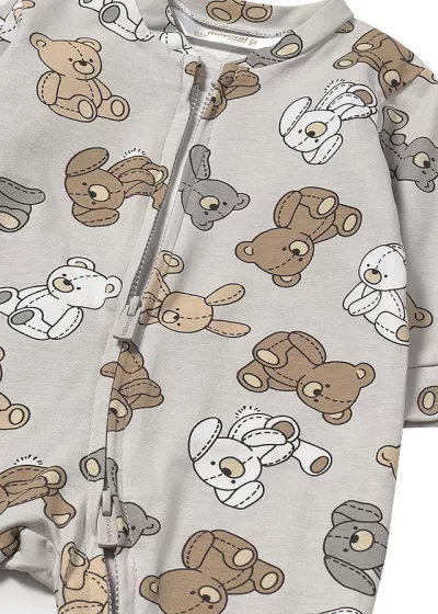 Salopeta (pijama) cu botosi convertibili - Mayoral    1-2 luni