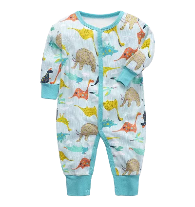 Salopeta (pijama) cu capse - Animale preistorice - Easymon 9 luni