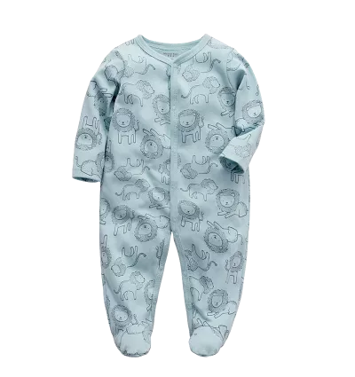 Salopeta (pijama) cu capse - Lei - Easymon 6 luni