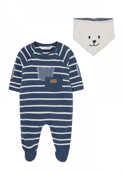Salopeta (pijama) ECOFRIENDS + bavetica - Mayoral  