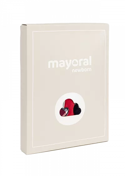 Salopeta (pijama), fetita - Rosu - Mayoral 2-4 luni