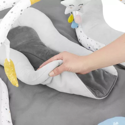 Salteluta de activitati 2in1 - Nest Moonlight - 
Badabulle