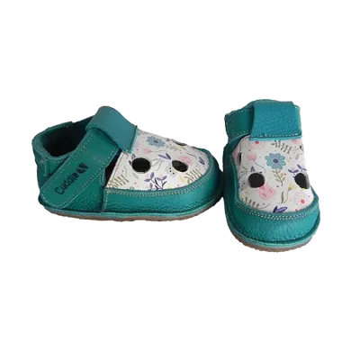 Sandale - Blossom - Verde - Cuddle Shoes 23