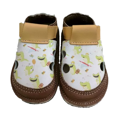 Sandale - Crocodile - Maro - Cuddle Shoes 18