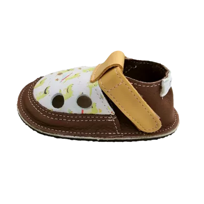 Sandale - Crocodile - Maro - Cuddle Shoes 24