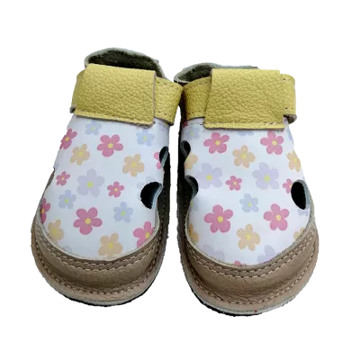 Sandale - Daisies - Bej - Cuddle Shoes