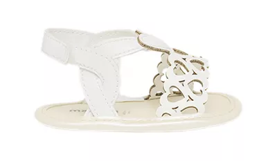 Sandale inimioare nou-nascut - Alb - Mayoral 16 (2-5 luni)