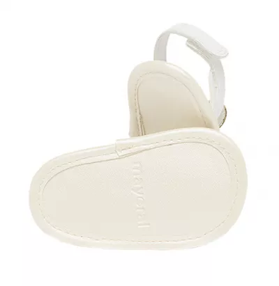 Sandale inimioare nou-nascut - Alb - Mayoral 18 (7-9 luni)