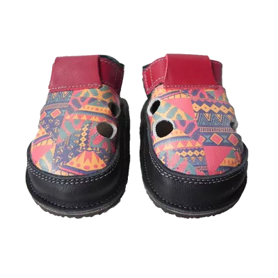 Sandale - Tribal - Negru - Cuddle Shoes