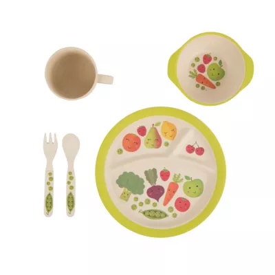 Castron din bambus - Fruit & Veg - Sass & Belle