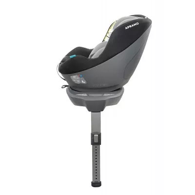 Scaun auto rotativ i-Size - Mettro Hub Dawn Grey, 40-105 cm - Apramo