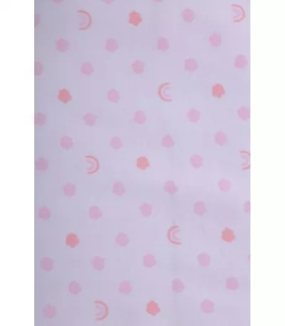 Paturica/Scutec bebe Floricele roz