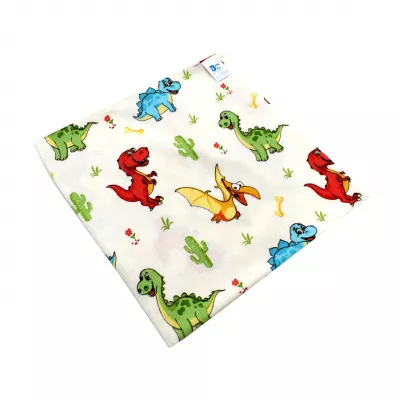 Scutec finet refolosibil - Dragoni - BalticBebe 120x120cm