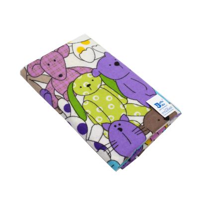 Scutec finet refolosibil - Ursuleti - BalticBebe 75x75cm_3buc.
