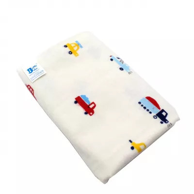 Scutece bumbac refolosibile - Camion - BalticBebe 120x120cm