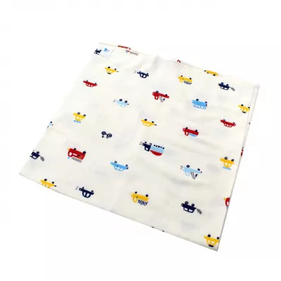 Scutece bumbac refolosibile - Camion - BalticBebe 120x120cm