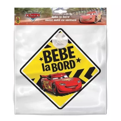 Semn auto Bebe la Bord - Cars SEV9621