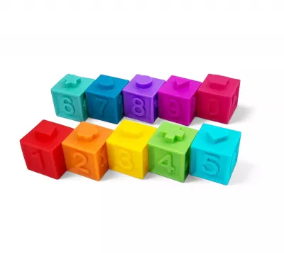 Set 10 cuburi senzoriale moi