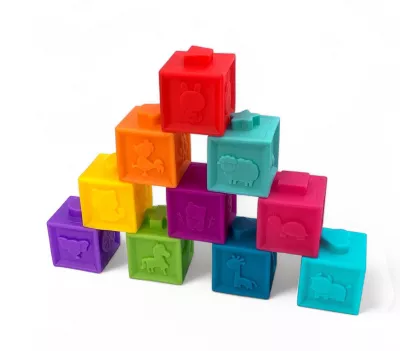 Set 10 cuburi senzoriale moi