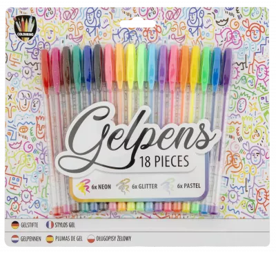 Set 18 pixuri cu gel