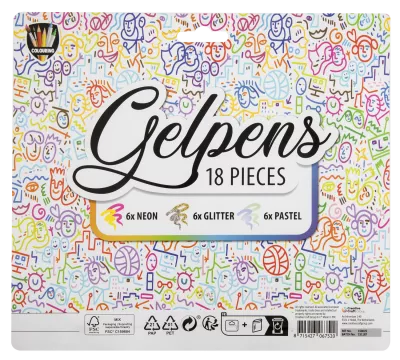 Set 18 pixuri cu gel