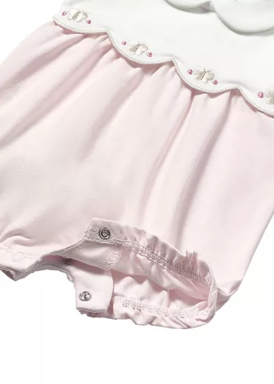 Set 2 - Salopete (pijamale) cu guler, scurte - Mayoral  12 luni