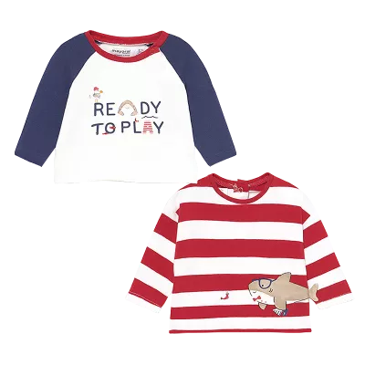 Set 2 bluze cu maneca lunga - baiat - Mayoral 