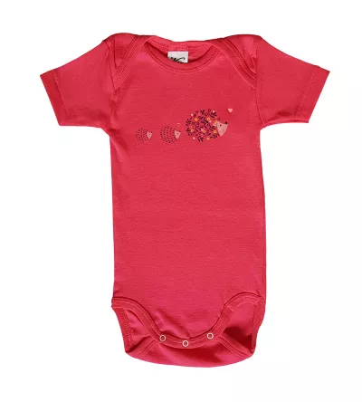 Set 2 body uri cu maneca scurta Arici/Buline 18 luni