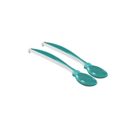 Set 2 lingurite cu varf moale - Emeraude - Thermobaby