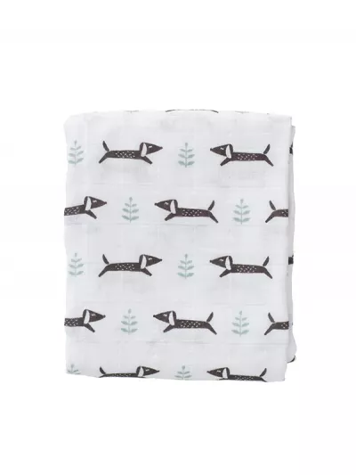 Set 2 museline 70x60 cm, model Dachsy