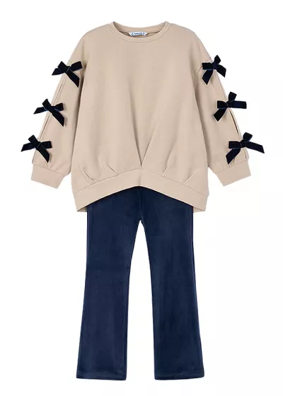 Set 2 piese - Colanti+bluza - fundite - Mayoral   7 ani