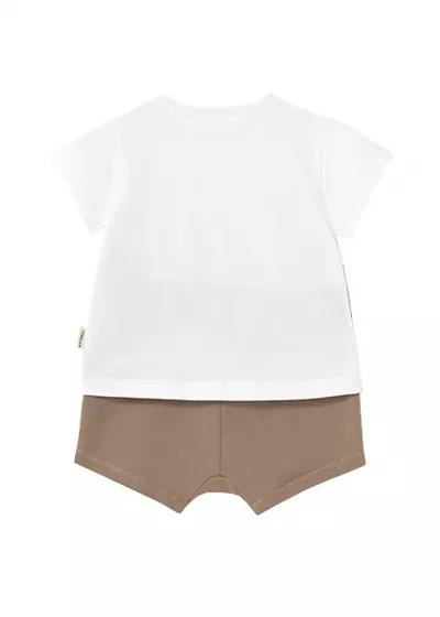 Set 2 piese - Pantaloni+tricou - animale - Mayoral  18 luni