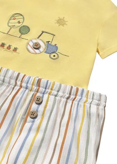 Set 2 piese - Pantaloni+tricou - Mayoral  18 luni