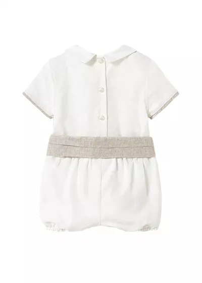 Set 2 piese ceremonie - Camasa eleganta + pantaloni scurti cu cingatoare - Mayoral 