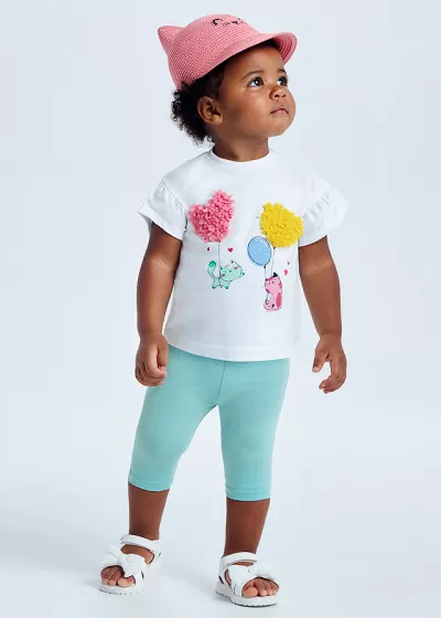 Set 2 piese ECOFRIENDS, bluza+pantaloni - Mayoral 18 luni
